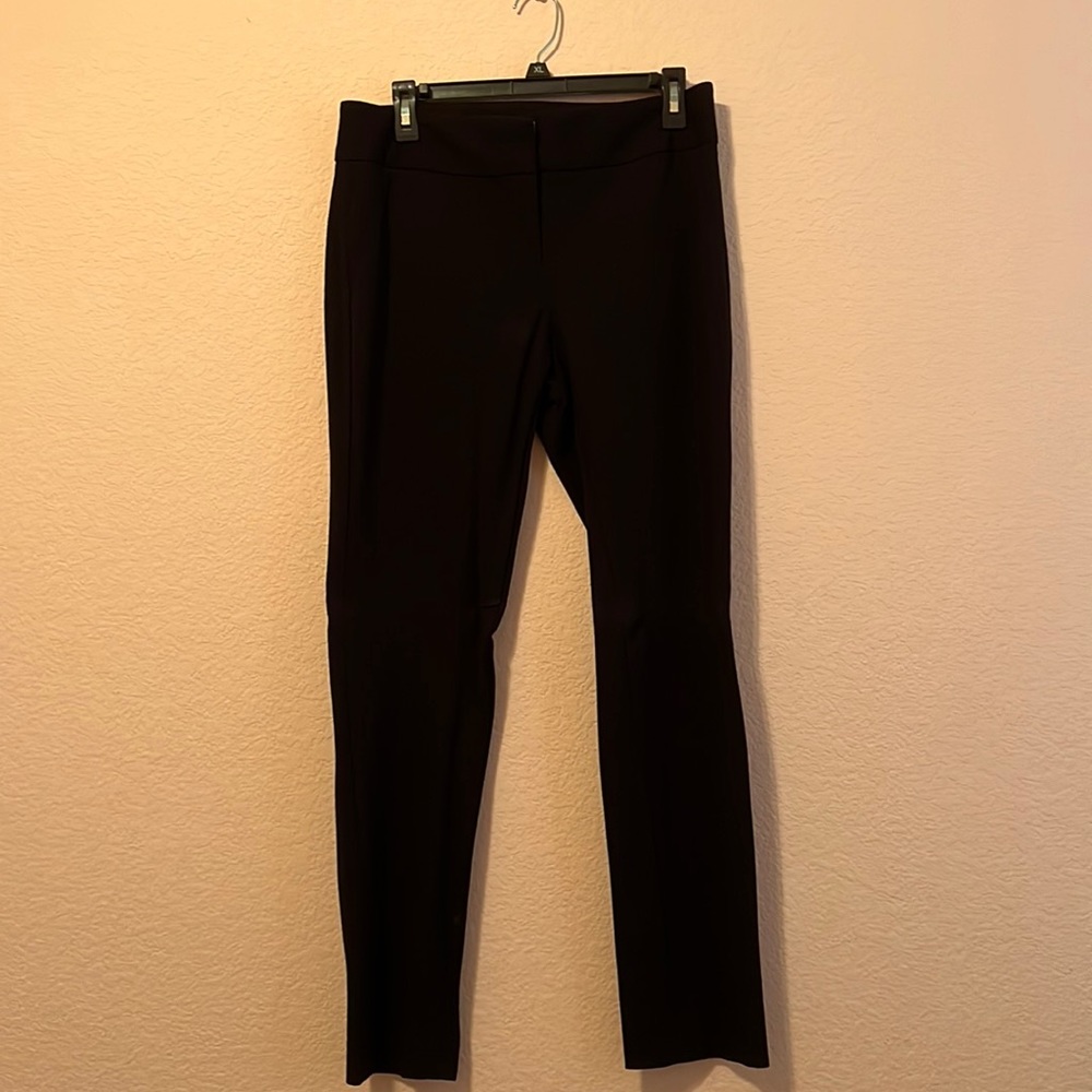 Black boot cut dress pants